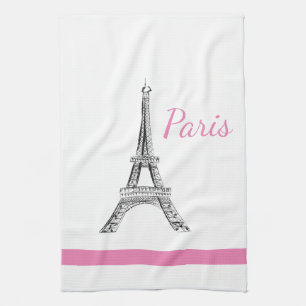 Serviette de cuisine de Paris