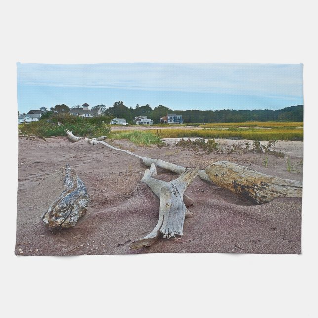 Serviette de cuisine de plage (Horizontal)