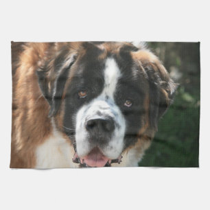 Serviette de cuisine de St Bernard