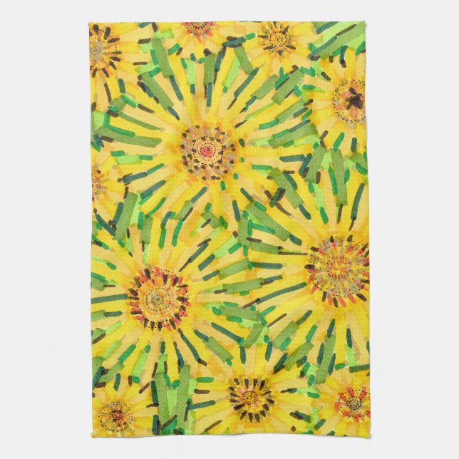 Serviette de cuisine de tournesol de la Loire (Vertical)