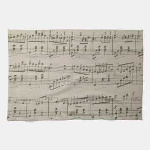 Serviette de cuisine de valse courante