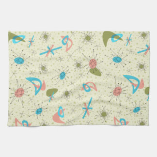 serviette de cuisine d'ère atomique des années