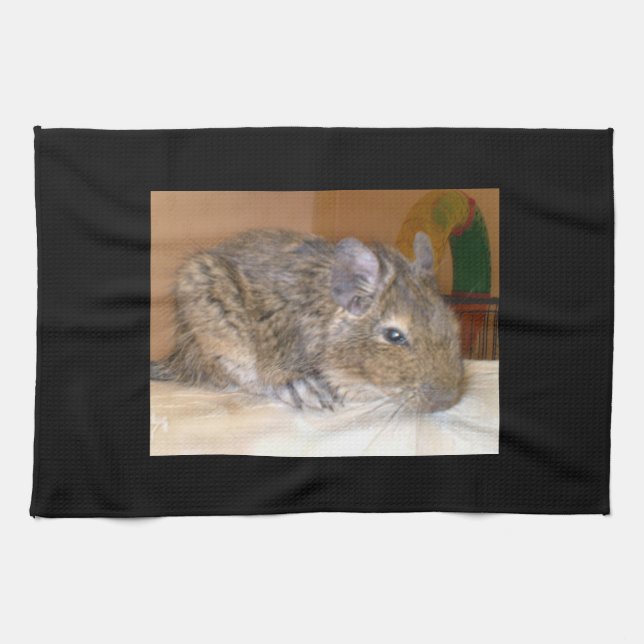 Serviette de cuisine détendue Degu (Horizontal)