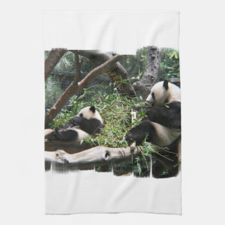 Serviette de cuisine d'ours panda