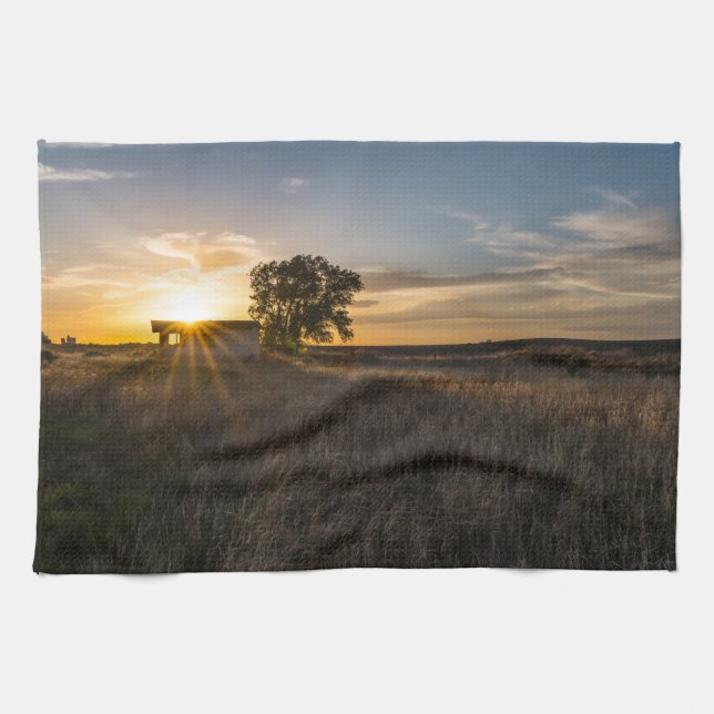 Serviette de cuisine du Colorado à ciel ouvert (Horizontal)