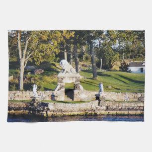Serviette de cuisine du Lion de Pierre