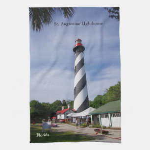 Serviette de cuisine du phare St. Augustine