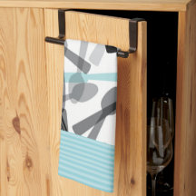 Serviette de cuisine en microfibre d'argent