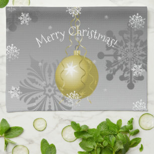 Serviette de cuisine en ornement de Noël