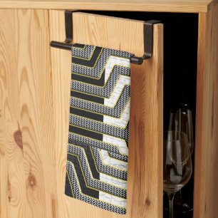 Serviette de cuisine en tissu Kuba africain