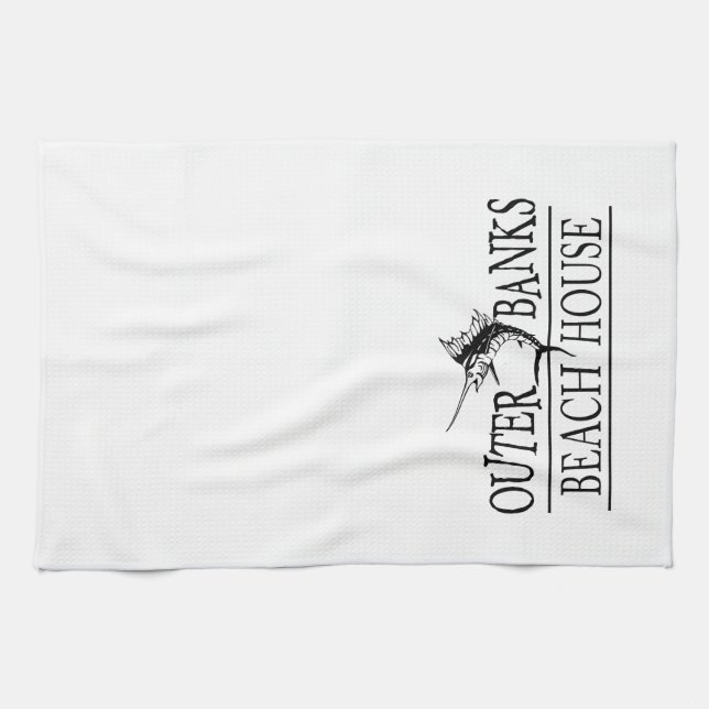 Serviette de cuisine externe de Chambre de plage (Horizontal)