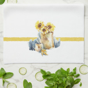 Serviette de cuisine Feuille à thé