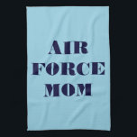 Serviette de cuisine Fière Air Force Maman<br><div class="desc">Serviette de cuisine Fière Air Force Maman</div>