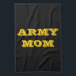 Serviette de cuisine Fière maman armée<br><div class="desc">Serviette de cuisine Fière maman armée</div>