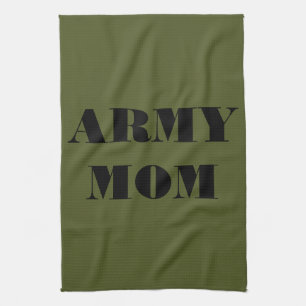 Serviette de cuisine Fière maman armée