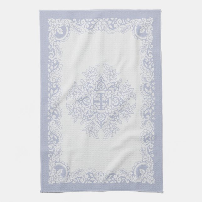 Serviette de cuisine florale victorienne (Vertical)