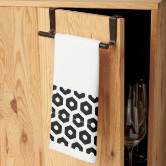 Serviette de cuisine - Formes d'hexagone