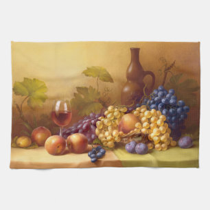 Serviette de cuisine / Fruit de vie fixe