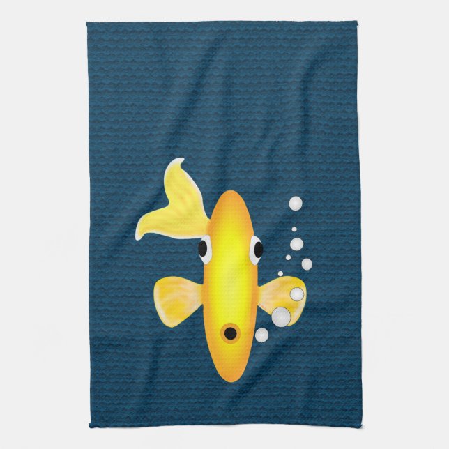 Serviette de cuisine Goldfish (Vertical)