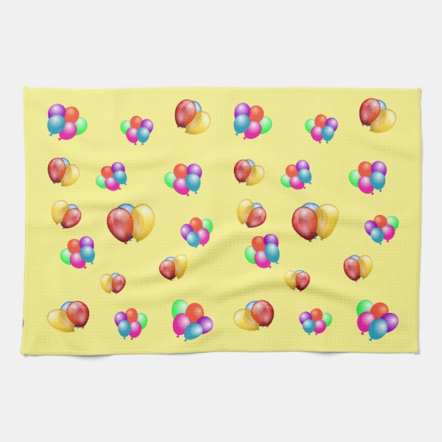 Serviette de cuisine haut et loin (Horizontal)