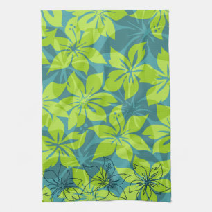 Serviette de cuisine hawaïenne de l'Hibiscus d'Ol