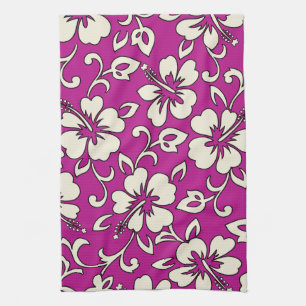 Serviette de cuisine hawaïenne de Malia Hibiscus