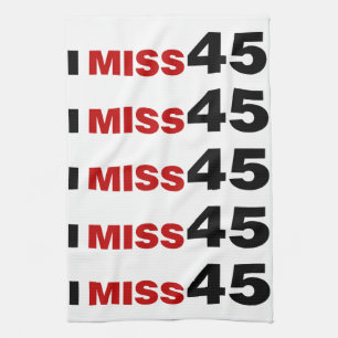 Serviette de cuisine I Miss 45
