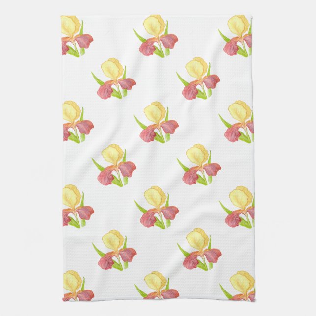 Serviette De Cuisine Iris (Vertical)