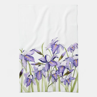 Serviette de cuisine Irises