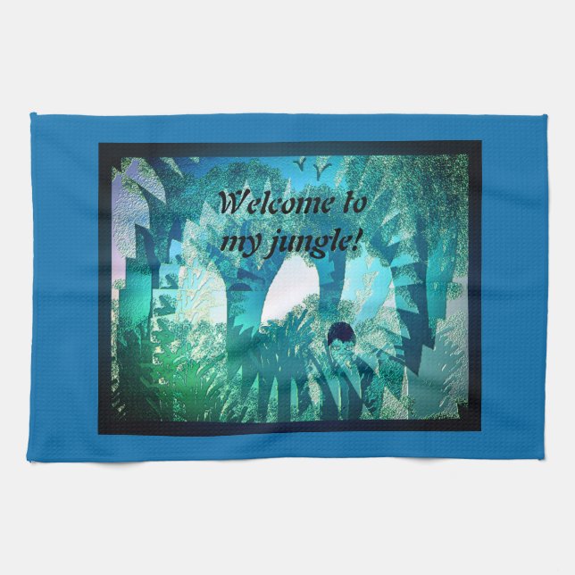 Serviette de cuisine Jungle (Horizontal)