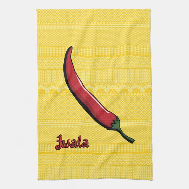 Serviette de cuisine Jwala Chili Pepper (Vertical)