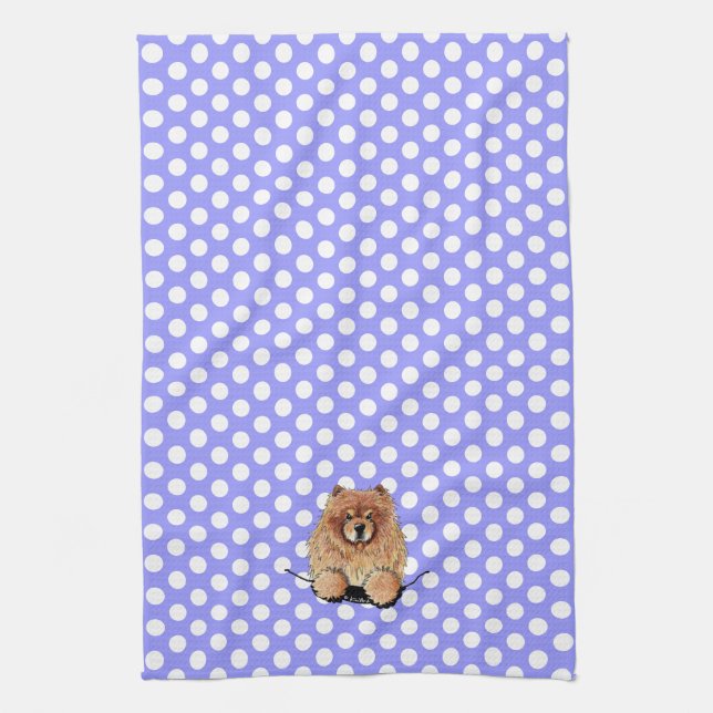 Serviette de cuisine KiniArt Chow (Vertical)
