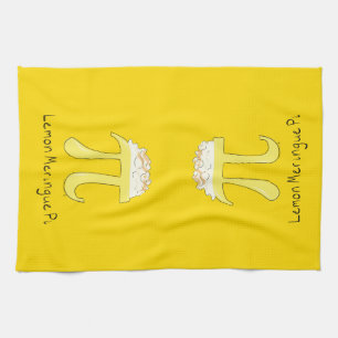 Serviette de cuisine mignonne de maths de la