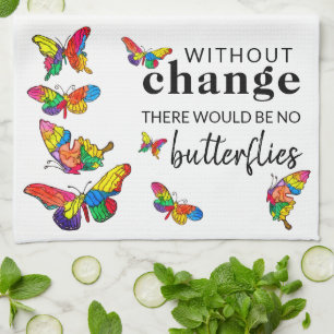 Serviette de cuisine mignonne et colorée de