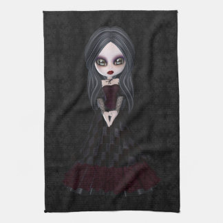 Serviette de cuisine mignonne et déplaisante de