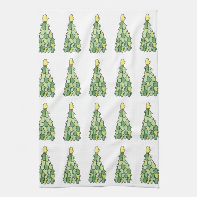 Serviette de cuisine Mitten Tree (Vertical)