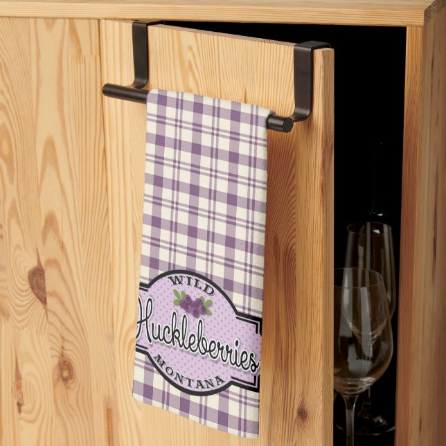 Serviette de cuisine Montana Huckleberry (Pliage en tiers)