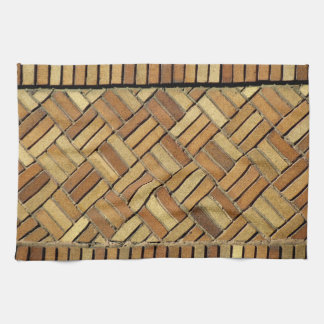 Serviette de cuisine - motif en brique