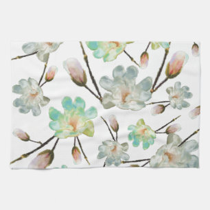 Serviette de cuisine Motif Magnolia