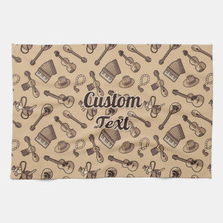 Serviette de cuisine Motif Rebetiko