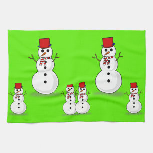 serviette de cuisine noël