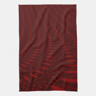Serviette de cuisine Octopus Tentacles Rouge