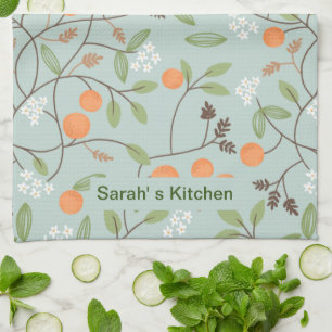 Serviette de cuisine Orange Blossom