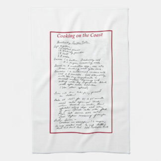 Serviette de cuisine originale de gâteau de beurre
