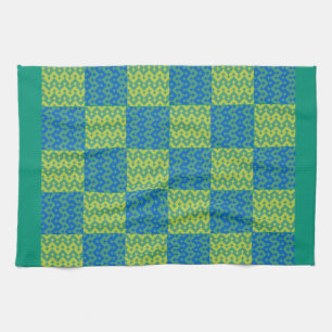 Serviette de cuisine ou serviette de thé Emerald,