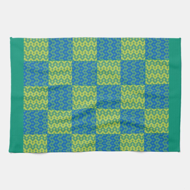 Serviette de cuisine ou serviette de thé Emerald,  (Horizontal)