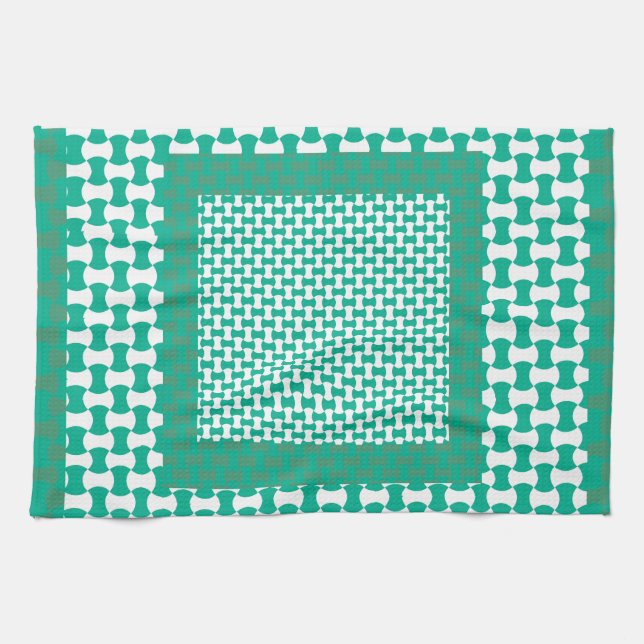 Serviette de cuisine ou serviette de thé Emerald G (Horizontal)