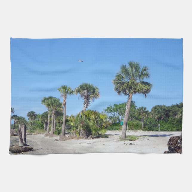 Serviette de cuisine Palm Trees (Horizontal)