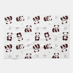 Serviette de cuisine Panda