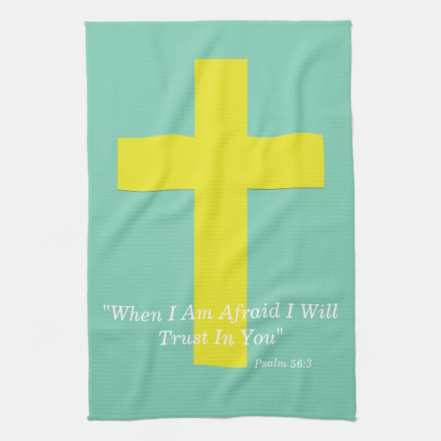 Serviette de cuisine personnalisée par vers de (Vertical)